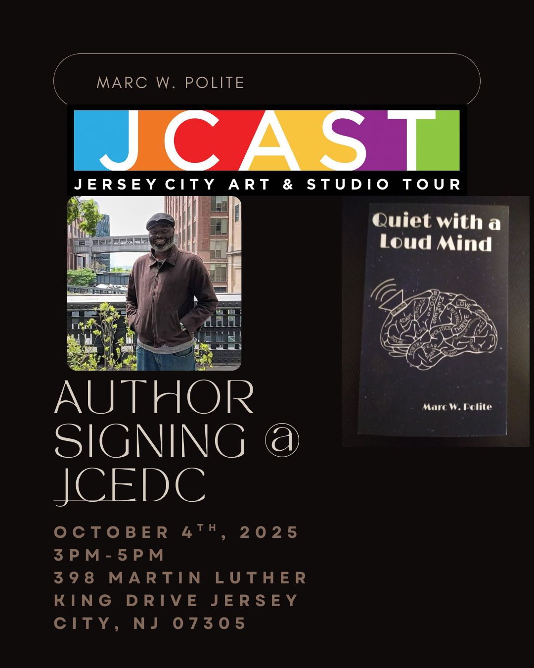 Meet Marc Polite at JCAST 2025!